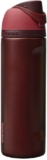 Owala FreeSip Insulated Stainless Steel Water Bottle with Straw, BPA-Free Sports Water Bottle, Great for Travel, 24 Oz, Black Cherry