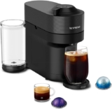 Nespresso Vertuo Pop+ Coffee and Espresso Machine by De’Longhi, Liquorice Black