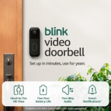 All-new Blink Video Doorbell + Outdoor 4 XR – Wireless smart security cameras, two-year battery life, go up to 400 feet from your home with extended range. Sync Module XR included.